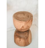 KantoormeubelenPlus De Azure Kruk - Natuurlijk