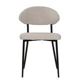 KantoormeubelenPlus Stoelenset van 2 met structuurstof