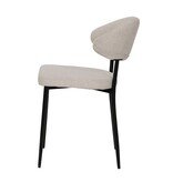 KantoormeubelenPlus Stoelenset van 2 met structuurstof