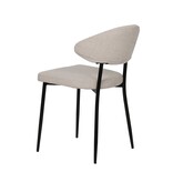 KantoormeubelenPlus Stoelenset van 2 met structuurstof