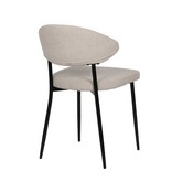 KantoormeubelenPlus Stoelenset van 2 met structuurstof