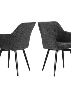 KantoormeubelenPlus Set van 2 fauteuils met draaifunctie