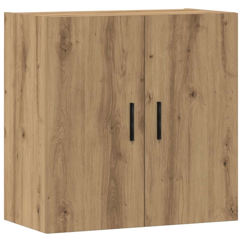 VidaXL Wandkast 60x31x60 cm bewerkt hout artisanaal eikenkleurig