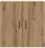 VidaXL Wandkast 60x31x60 cm bewerkt hout artisanaal eikenkleurig
