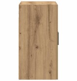 VidaXL Wandkast 60x31x60 cm bewerkt hout artisanaal eikenkleurig