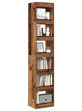 VidaXL Boekenkast/kamerscherm 40x30x198 cm oud houtkleurig