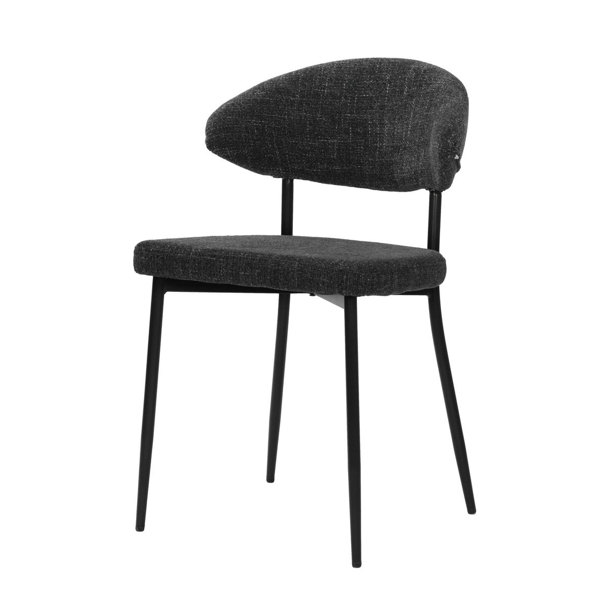 KantoormeubelenPlus Stoelenset van 2 met structuurstof