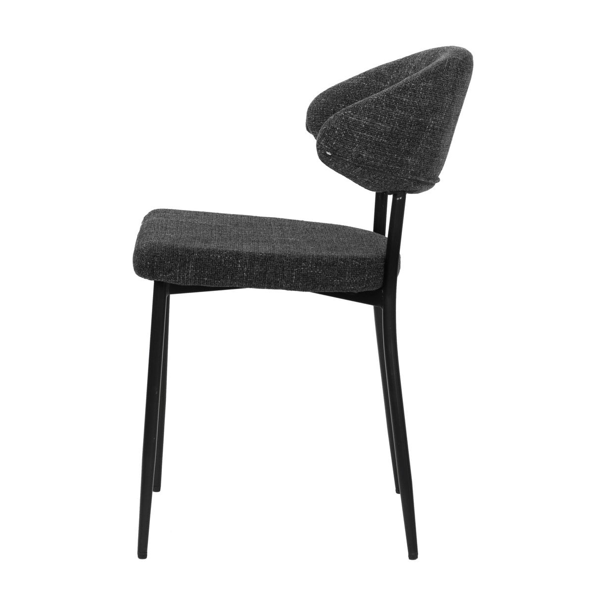 KantoormeubelenPlus Stoelenset van 2 met structuurstof