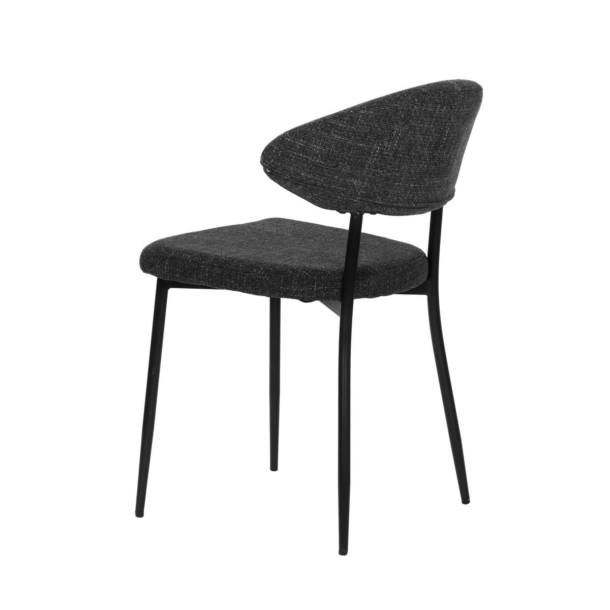 KantoormeubelenPlus Stoelenset van 2 met structuurstof