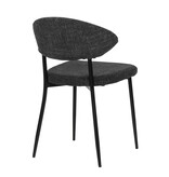 KantoormeubelenPlus Stoelenset van 2 met structuurstof