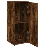 VidaXL Opbergkast 40x45x103,5 cm bewerkt hout gerookt eikenkleur
