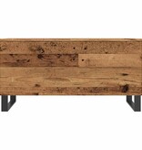 VidaXL Salontafel 90x44,5x45 cm bewerkt hout oud houtkleurig