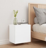 VidaXL Tv-wandmeubel 40,5x30x40 cm bewerkt hout wit