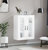 VidaXL Wandkast 69,5x34x90 cm bewerkt hout wit