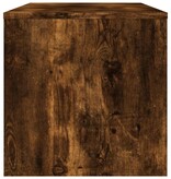 VidaXL Tv-meubel 120x34x37 cm bewerkt hout gerookt eikenkleurig