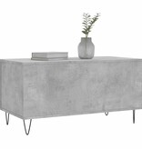 VidaXL Salontafel 90x44,5x45 cm bewerkt hout betongrijs