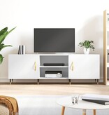 VidaXL Tv-meubel 150x30x50 cm bewerkt hout wit