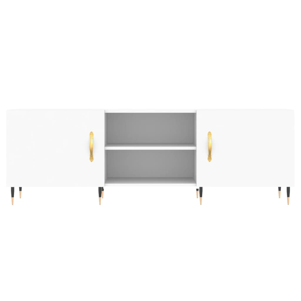 VidaXL Tv-meubel 150x30x50 cm bewerkt hout wit