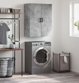 VidaXL Bovenkast 69,5x34x90 cm betongrijs