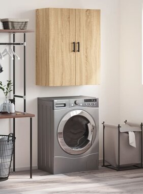 VidaXL Bovenkast 69,5x34x90 cm sonoma eikenkleurig