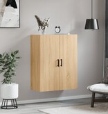 VidaXL Bovenkast 69,5x34x90 cm sonoma eikenkleurig