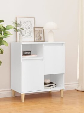 VidaXL Dressoir 60x35x70 cm bewerkt hout wit