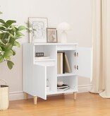 VidaXL Dressoir 60x35x70 cm bewerkt hout wit