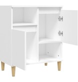 VidaXL Dressoir 60x35x70 cm bewerkt hout wit