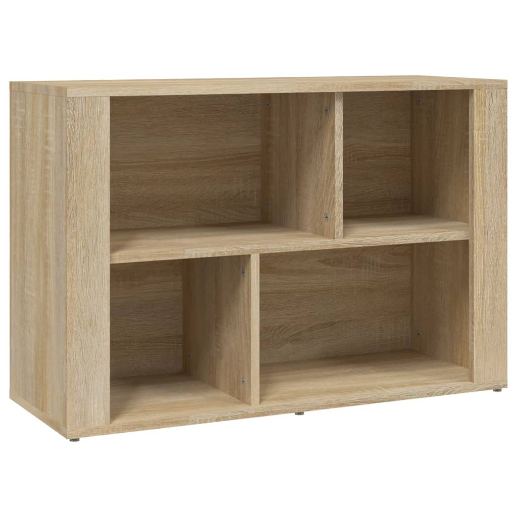 VidaXL Dressoir 80x30x54 cm bewerkt hout sonoma eikenkleurig