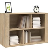 VidaXL Dressoir 80x30x54 cm bewerkt hout sonoma eikenkleurig