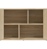 VidaXL Dressoir 80x30x54 cm bewerkt hout sonoma eikenkleurig