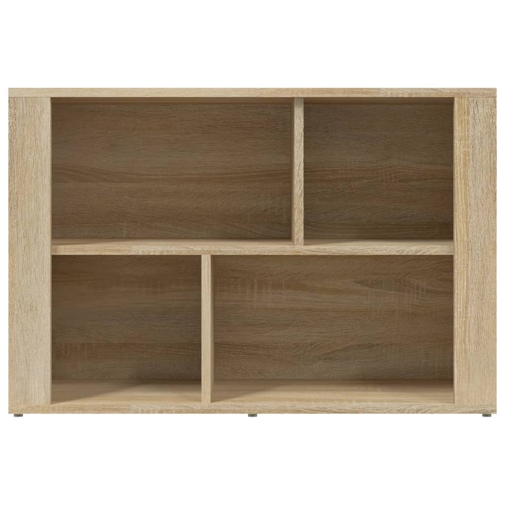 VidaXL Dressoir 80x30x54 cm bewerkt hout sonoma eikenkleurig