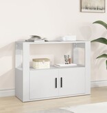 VidaXL Dressoir 80x30x60 cm bewerkt hout wit