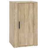 VidaXL Dressoir 40x33x70 cm bewerkt hout sonoma eikenkleurig