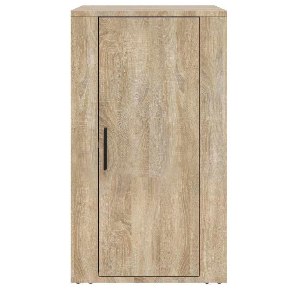 VidaXL Dressoir 40x33x70 cm bewerkt hout sonoma eikenkleurig