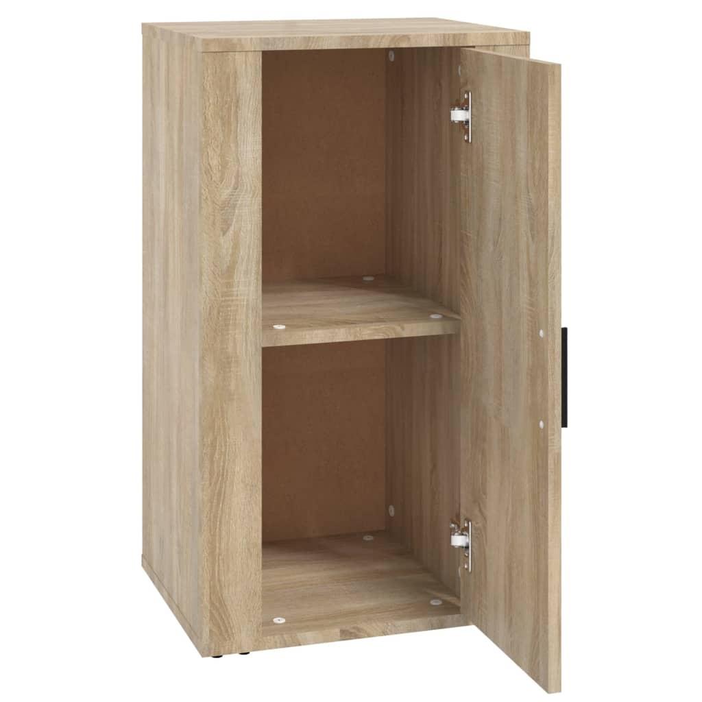 VidaXL Dressoir 40x33x70 cm bewerkt hout sonoma eikenkleurig