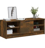 VidaXL Tv-meubel 102x35,5x36,5 cm bewerkt hout gerookt eikenkleurig