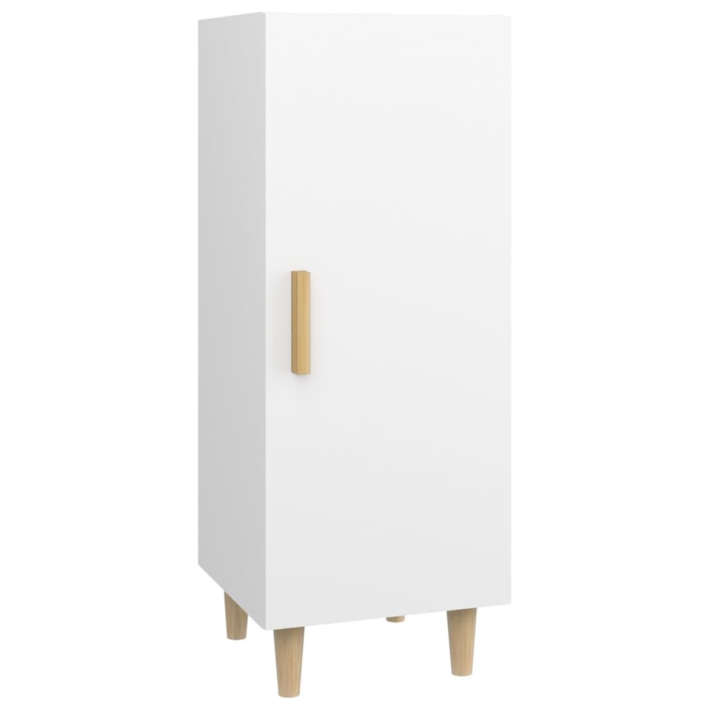VidaXL Dressoir 34,5x34x90 cm bewerkt hout wit