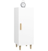 VidaXL Dressoir 34,5x34x90 cm bewerkt hout wit