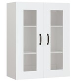 VidaXL Bovenkast 69,5x34x90 cm wit