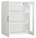 VidaXL Bovenkast 69,5x34x90 cm wit