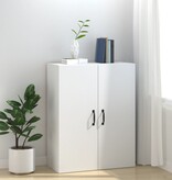 VidaXL Hangkast 69,5x34x90 cm bewerkt hout wit