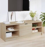 VidaXL Tv-meubel 102x35,5x36,5 cm bewerkt hout sonoma eikenkleurig