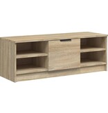 VidaXL Tv-meubel 102x35,5x36,5 cm bewerkt hout sonoma eikenkleurig