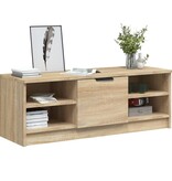 VidaXL Tv-meubel 102x35,5x36,5 cm bewerkt hout sonoma eikenkleurig