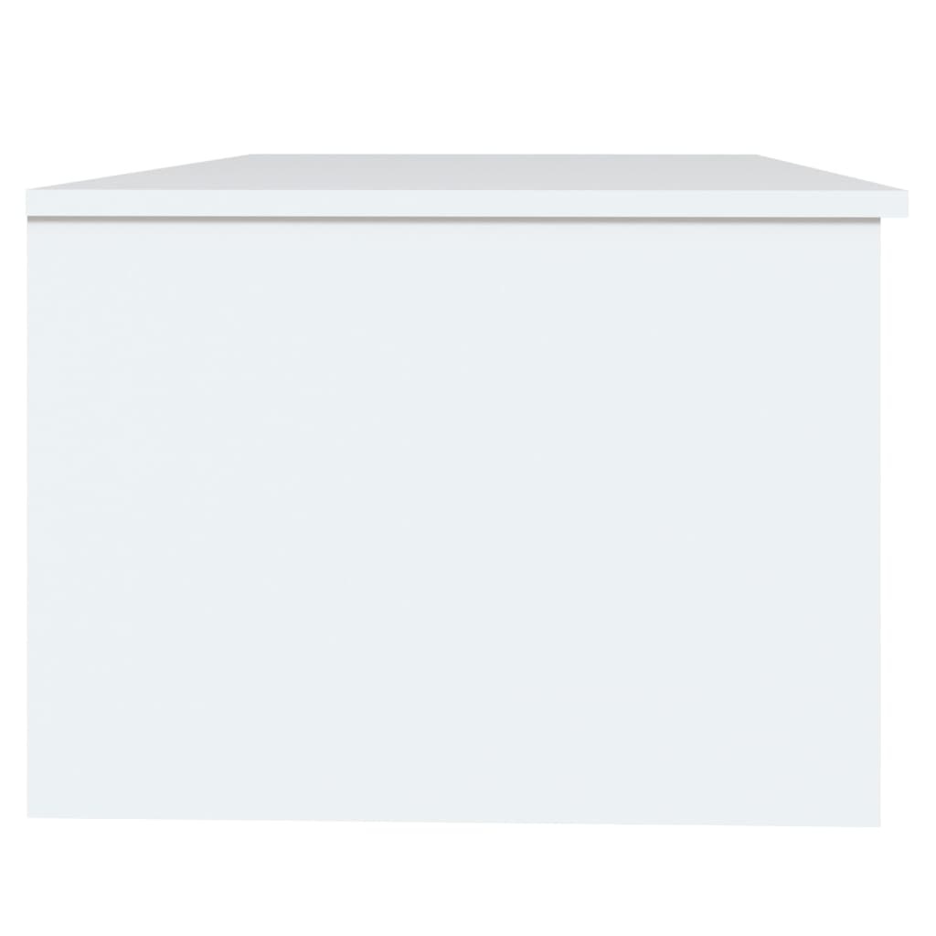 VidaXL Salontafel 102x50x36 cm bewerkt hout wit