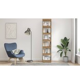 VidaXL Boekenkast/kamerscherm 40x30x198 cm artisanaal eikenkleur