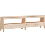 VidaXL Halbank 160x28x45 cm massief grenenhout