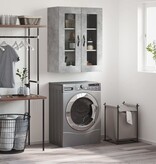 VidaXL Wandkast 69,5x34x90 cm bewerkt hout betongrijs