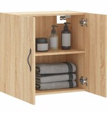 VidaXL Wandkast 60x31x60 cm bewerkt hout sonoma eikenkleurig